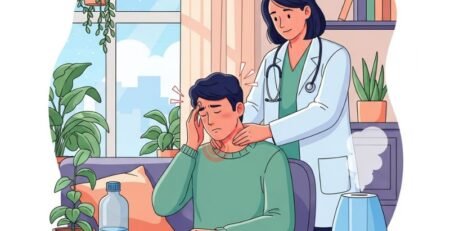 Migraine headache treatment at Phywell Physiotherapy clinic in Delhi for effective pain relief