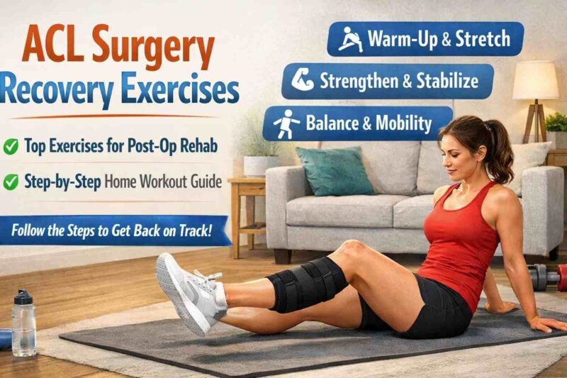 best acl rehab exercises after surgery