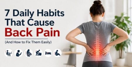 7 daily habits causing back pain and how to fix them easily