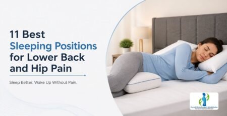 Best sleeping position for back pain with proper spine and lower back support