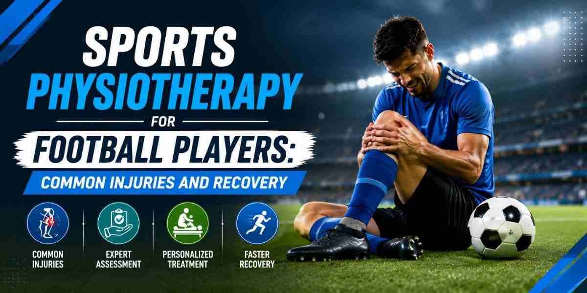 Sports physiotherapy for football players during injury rehabilitation