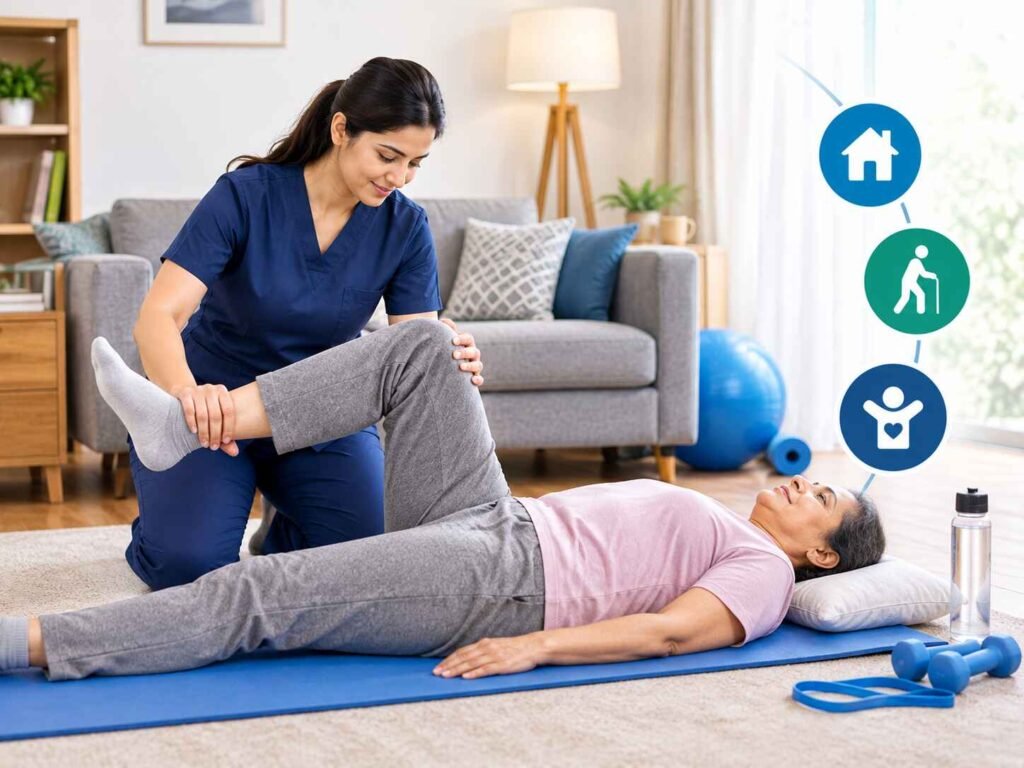 home physiotherapy in Delhi