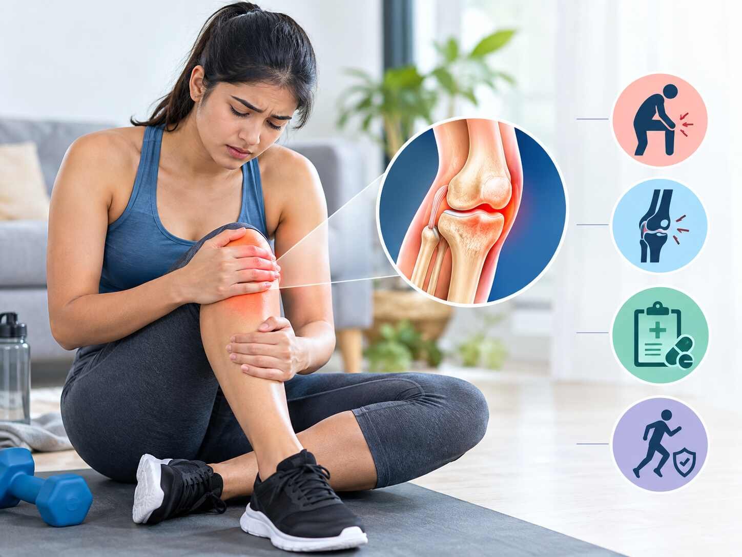 knee pain in young adults